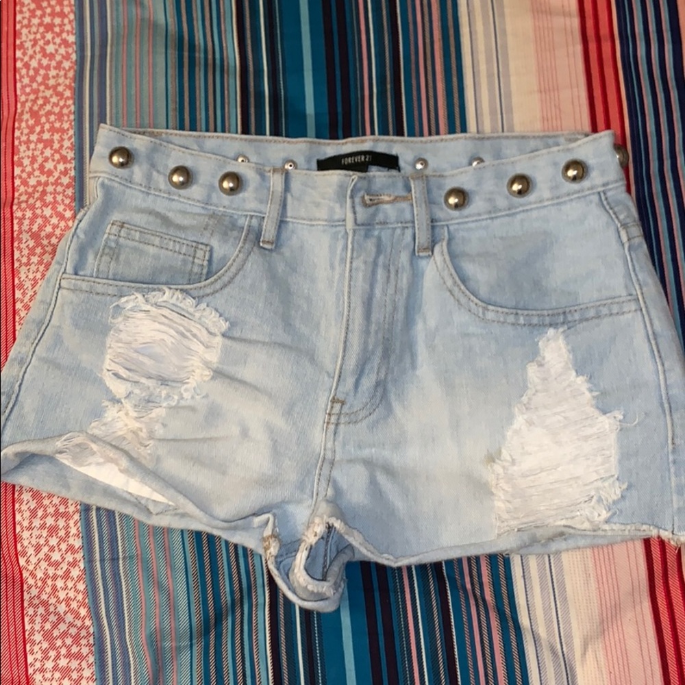 jean shorts